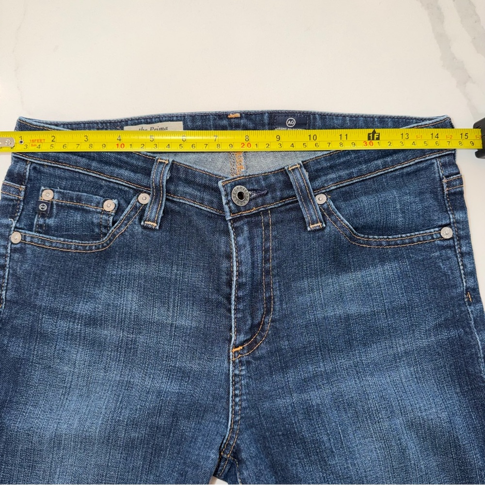 AG Adriano Goldschmied Prima Mid Rise Cigarette Jeans 27 Made USA - Picture 8 of 8